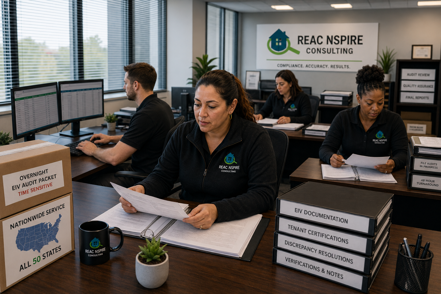File-by-file EIV compliance audit for HUD-assisted properties