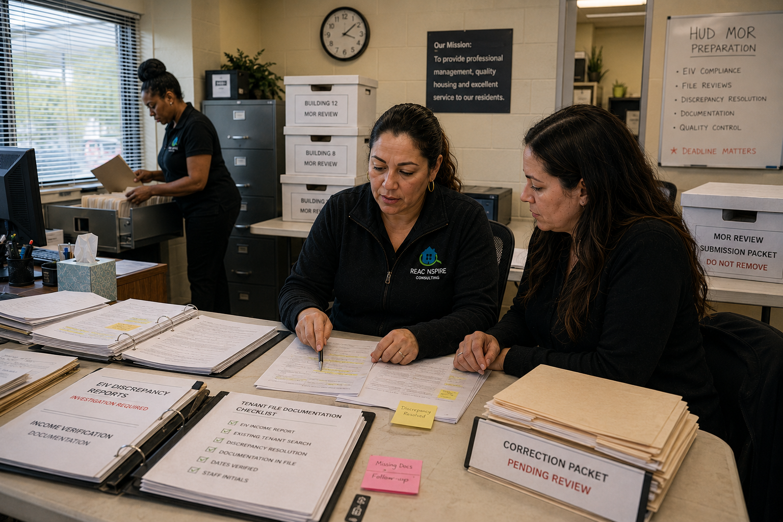 EIV compliance review across HUD-assisted properties nationwide